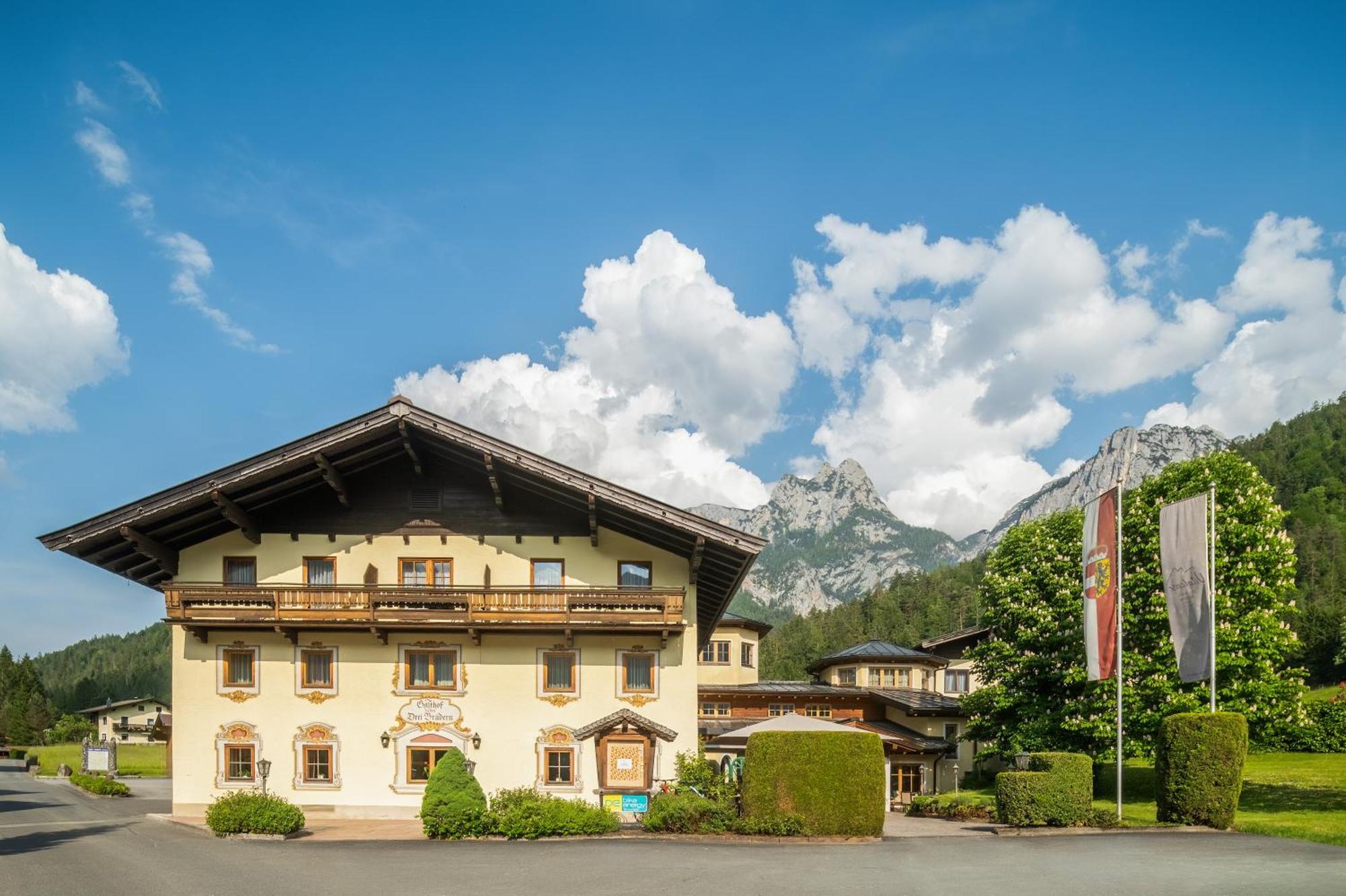 Hotel Vitaloase Zu Den Drei Bruedern Unken Exteriér fotografie