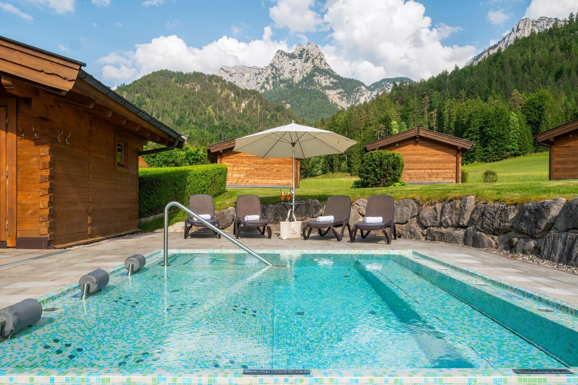 Hotel Vitaloase Zu Den Drei Bruedern Unken Exteriér fotografie