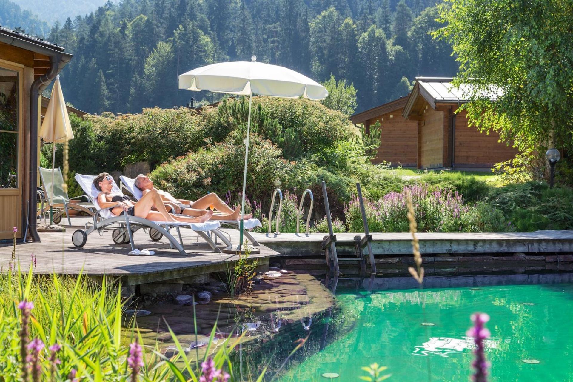 Hotel Vitaloase Zu Den Drei Bruedern Unken Exteriér fotografie